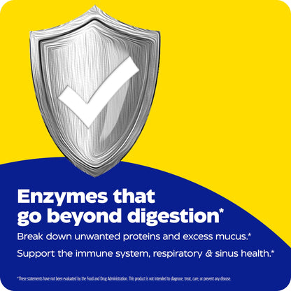 Enzymedica Immune Defense Regular Strength Caps - Proteolytic Enzyme Supplement for Men & Women, Immune Health Support Supplement with Protease, Catalase, Serrapeptase & Mucolase, Vegan - 180 Capsules - dailyvitalstore