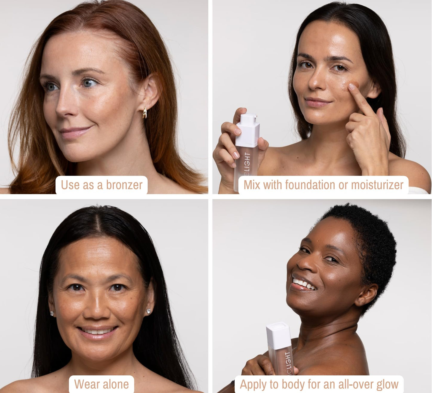 Epiclight Luminizing Glow Gel - All-in-one Beauty Balm - Luminizer for Glowing Skin - Paraben & Sulfate-free, Non-Toxic Makeup - For all Skin Tones - dailyvitalstore