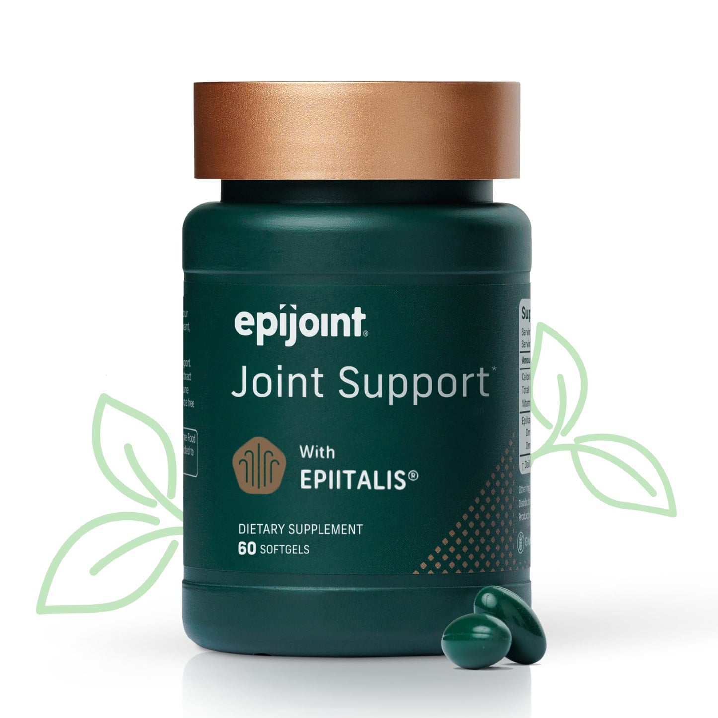EPIJOINT Joint Support – Supports Mobility & Osteoarthritis – May Help Reduce Inflammation with Patented Epiitalis – 60 Capsules - dailyvitalstore