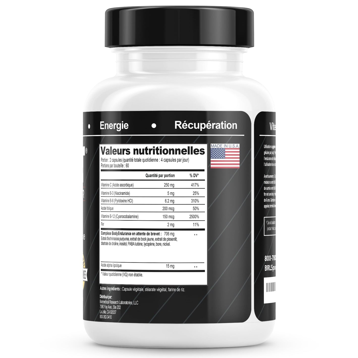 EPO-BOOST Natural Blood Builder Iron Supplement. RBC Support Made in USA with Echinacea & Dandelion Root helping VO2 Max, Energy, Endurance (1-Pack) - dailyvitalstore
