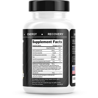 EPO-BOOST Natural Blood Builder Iron Supplement. RBC Support Made in USA with Echinacea & Dandelion Root helping VO2 Max, Energy, Endurance (1-Pack) - dailyvitalstore