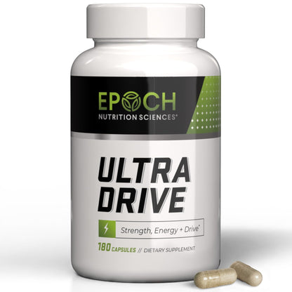 Epoch Nutrition | Ultra Drive – Advanced Performance Formula | Supports Energy, Endurance, and Healthy Circulation | with Tongkat Ali, Icariin & Nitric Oxide Support - dailyvitalstore