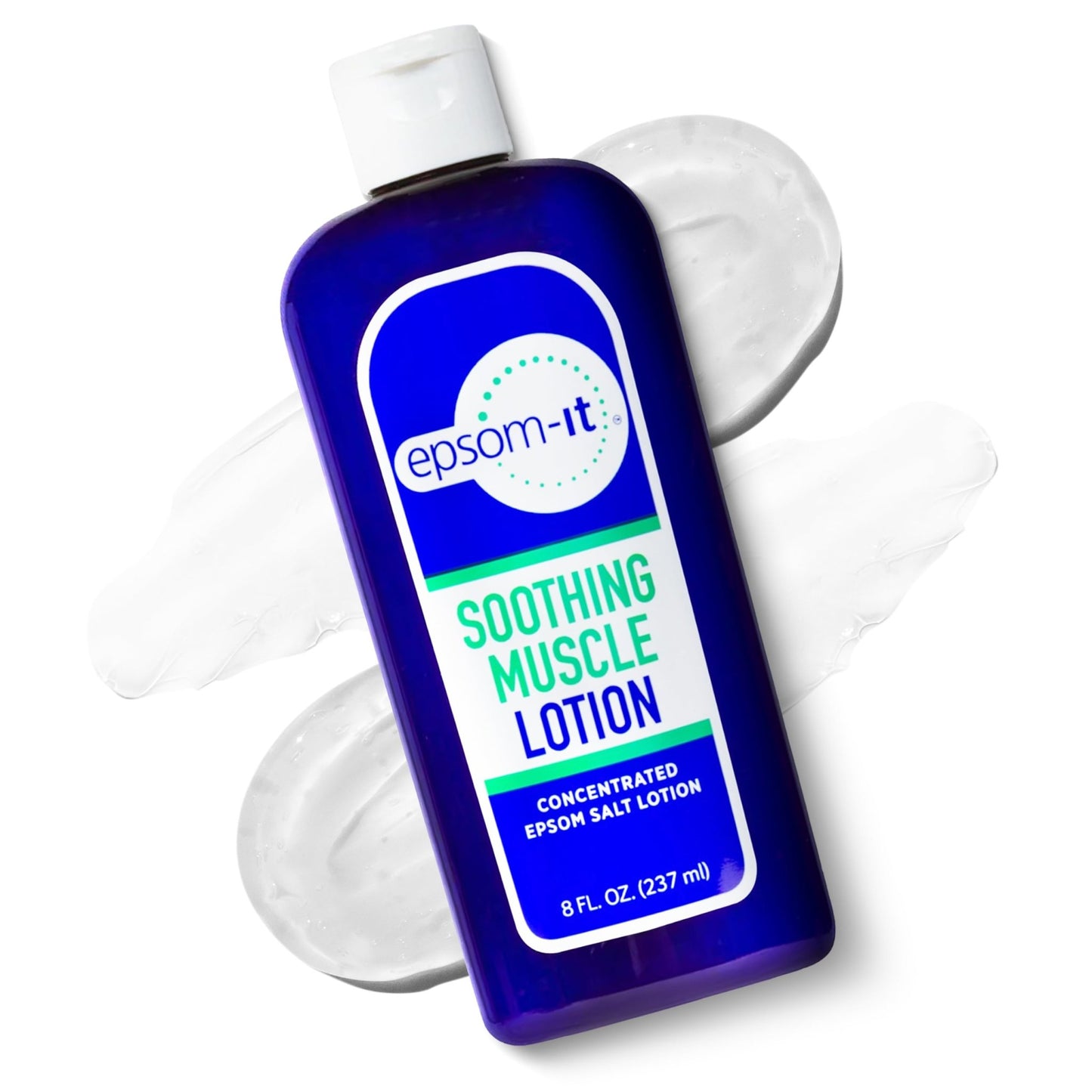 Epsom-It Soothing Muscle Magnesium Lotion – Epsom Salt Topical Cream with Arnica and Magnesium Sulfate - Designed for Muscle Stiffness, Leg Cramps, Feet, Knees and Achy Feet - 8.0 oz - dailyvitalstore