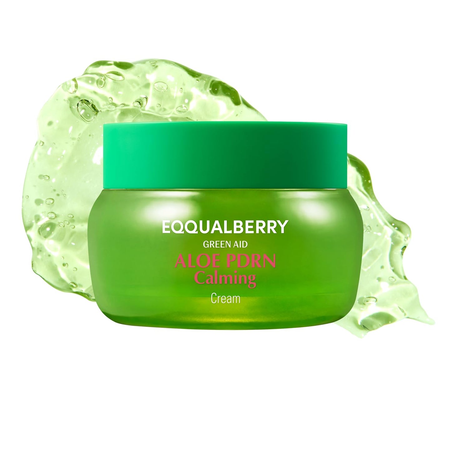 EQQUALBERRY ALOE PDRN Calming Cream | 7% Aloe PDRN & 10% Aloe Vera Water + 5-Cica | Cooling Gel Moisturizer for Oily Skin, Barrier Repair & Blemish Marks - dailyvitalstore