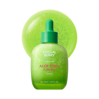 EQQUALBERRY Aloe PDRN Calming Smoothie Serum – Soothing Korean Skin Care for Sensitive Skin, Cica & Aloe for Repair, Hydrating & Radiant Glow - dailyvitalstore