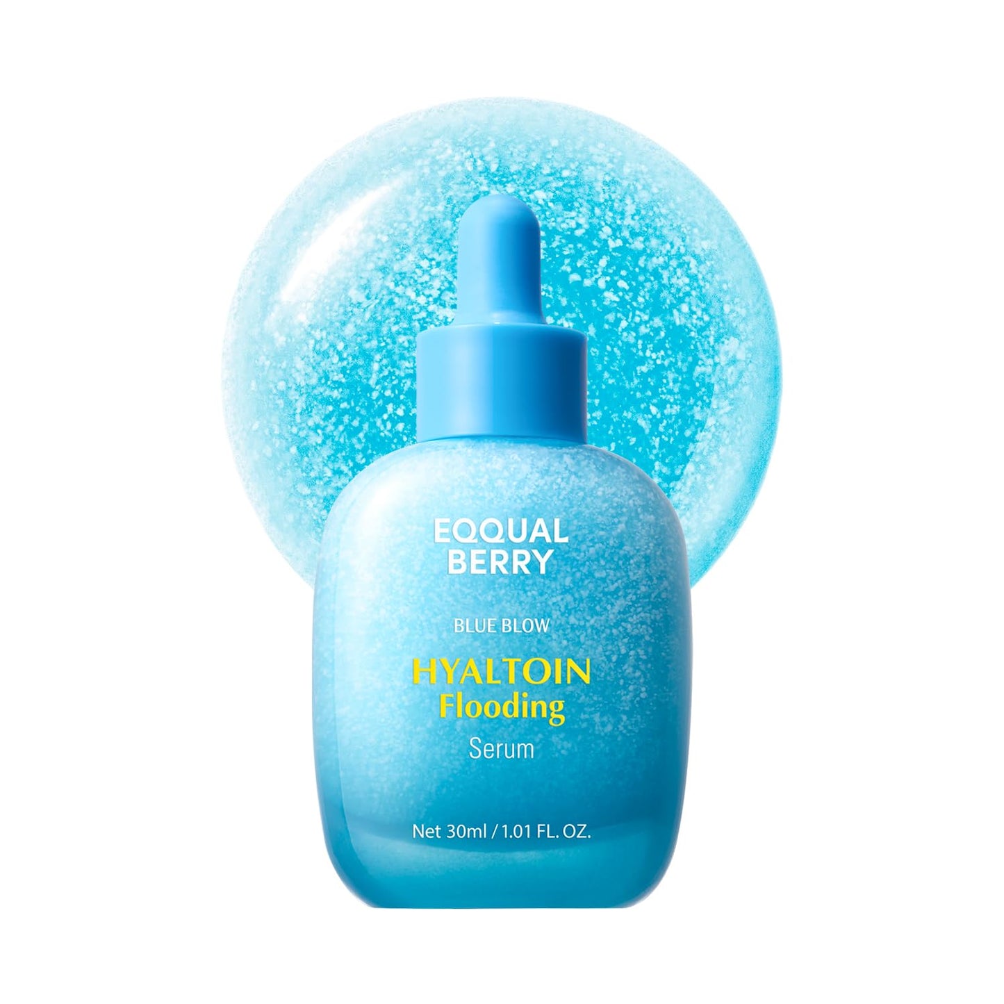 EQQUALBERRY Hyaltoin Flooding Smoothie Serum | 5% Hyaluronic Acid Serum for Face & Redness Relief | Deep Hydrating Cooling Care with 5 Ceramides - dailyvitalstore