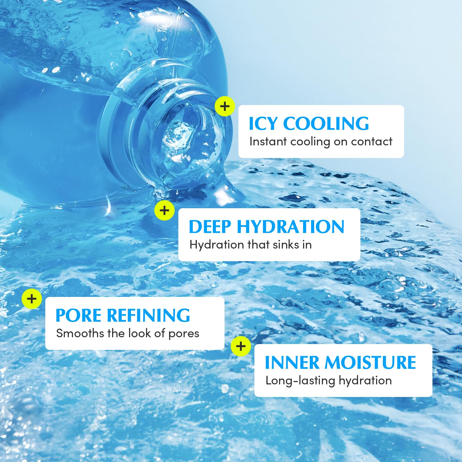 EQQUALBERRY Hyaltoin Flooding Toner | Moisture-Rich Hydrogel Toner for Deep Hydration | Cooling Essence Texture | Hyaluronic Acid & Ectoin - dailyvitalstore
