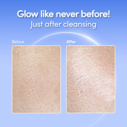 EQQUALBERRY pH Balanced Daily Glow Gel Cleanser 7.1 fl oz. 210ml Moisturizing finish, Gentle Gel Cleaning, Korean Skincare EWG Green - dailyvitalstore