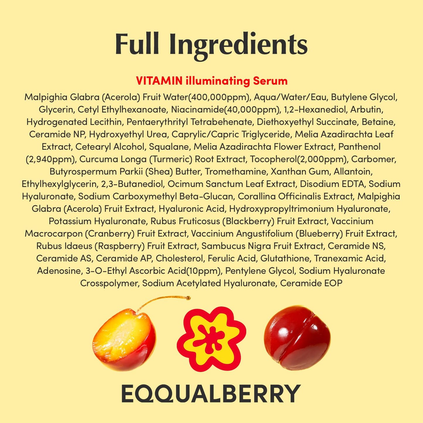 EQQUALBERRY Vitamin Illuminating Serum Double Pack | Niacinamide 4% & TXA | Brightening Vitamin C Serum for Glow & Hyaluronic Acid | Dark Spot & Uneven Tone Care - dailyvitalstore