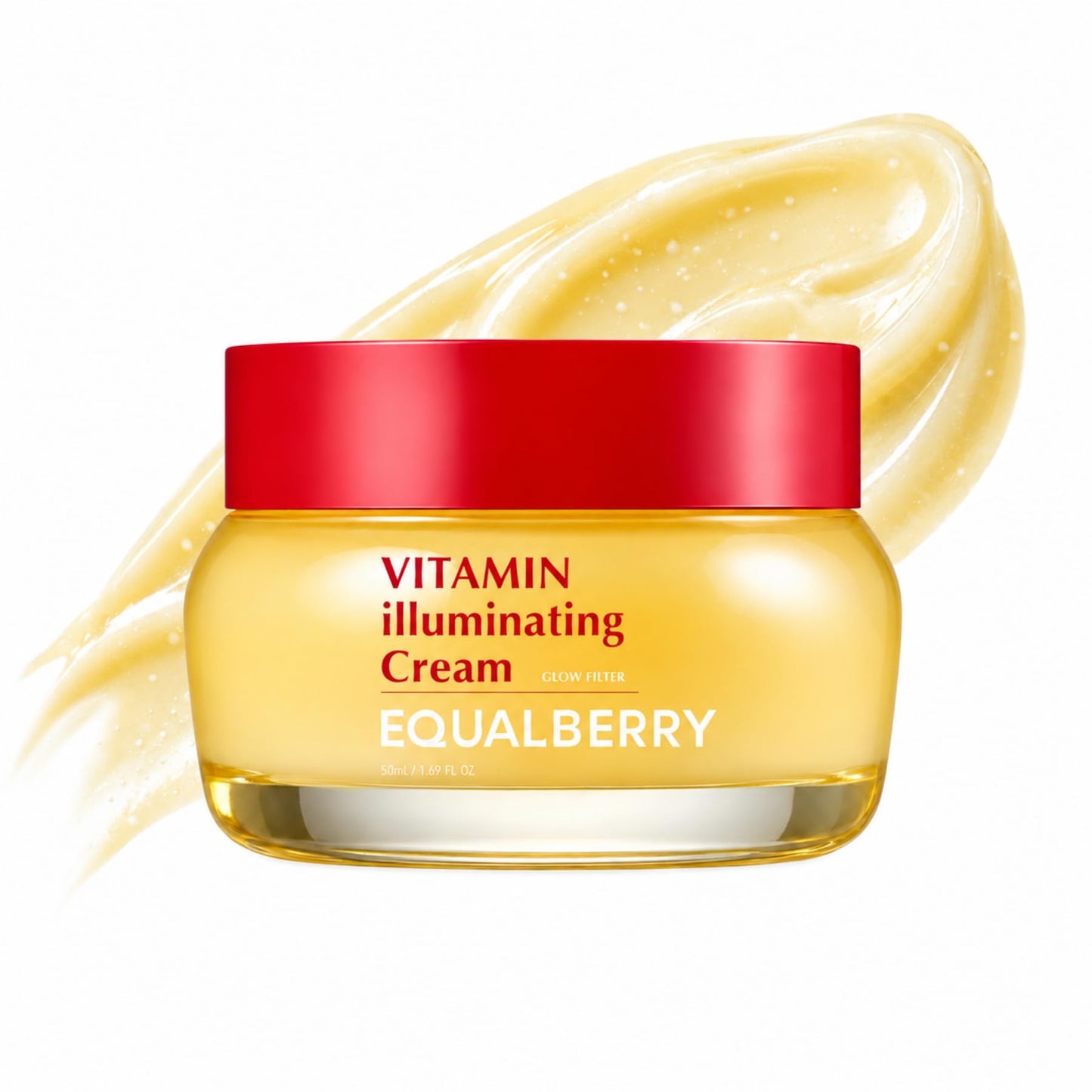 EQUALBERRY Vitamin Illuminating Cream with Niacinamide, TXA, Ceramide | Brightening for Uneven Tone & Dull Skin, Skin Barrier Support - dailyvitalstore