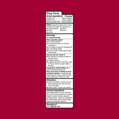 Equate Ultra Strength Pain Relieving Cream, Deep penetrating Pain Relief with Ultra-Strength Formula, 4 oz - dailyvitalstore