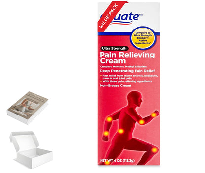 Equate Ultra Strength Pain Relieving Cream, Equate Ultra Strength Pain Relieving Cream Muscle Rub, 4 oz - dailyvitalstore