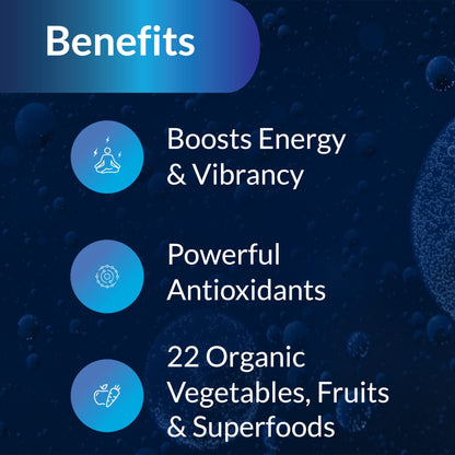 Equilife Daily Fruit & Vegetable Blend, Superfood Antioxidant Supplement Capsules, Nutrient Dense with Vitamin C, Fiber, and 9 Essential Amino Acids, Supports Energy, Vegan 240 Capsules - dailyvitalstore