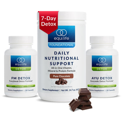 Equilife Dr. Cabral Detox, 7 Day Cleanse System, Plant Based Protein, Vitamins & Minerals, Supports Liver Detox, Promotes Healthy Weight Management - dailyvitalstore