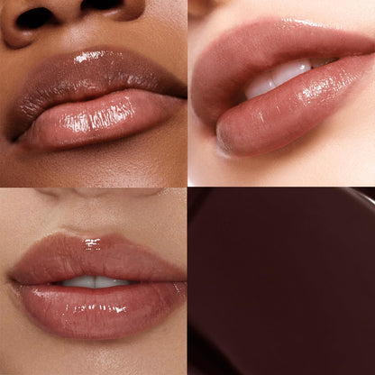 Erinde 2PCS Honey Lipstick Tinted Lip Balm - Hydrating Natural Glossy Lip Balm, Sheer Lightweight Color, Moisturizing Lipstick Makeup Lip Care Balm with a Hint of Natural Black Cherry Tint - dailyvitalstore