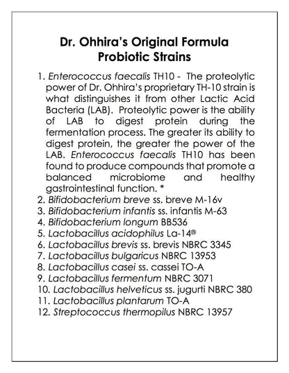 Essential Formulas Dr. Ohhira’s Probiotics Original Formula with 3 Year Fermented Prebiotics, 13 strains LAB Probiotics and Postbiotic Metabolites, 100 Capsules - dailyvitalstore