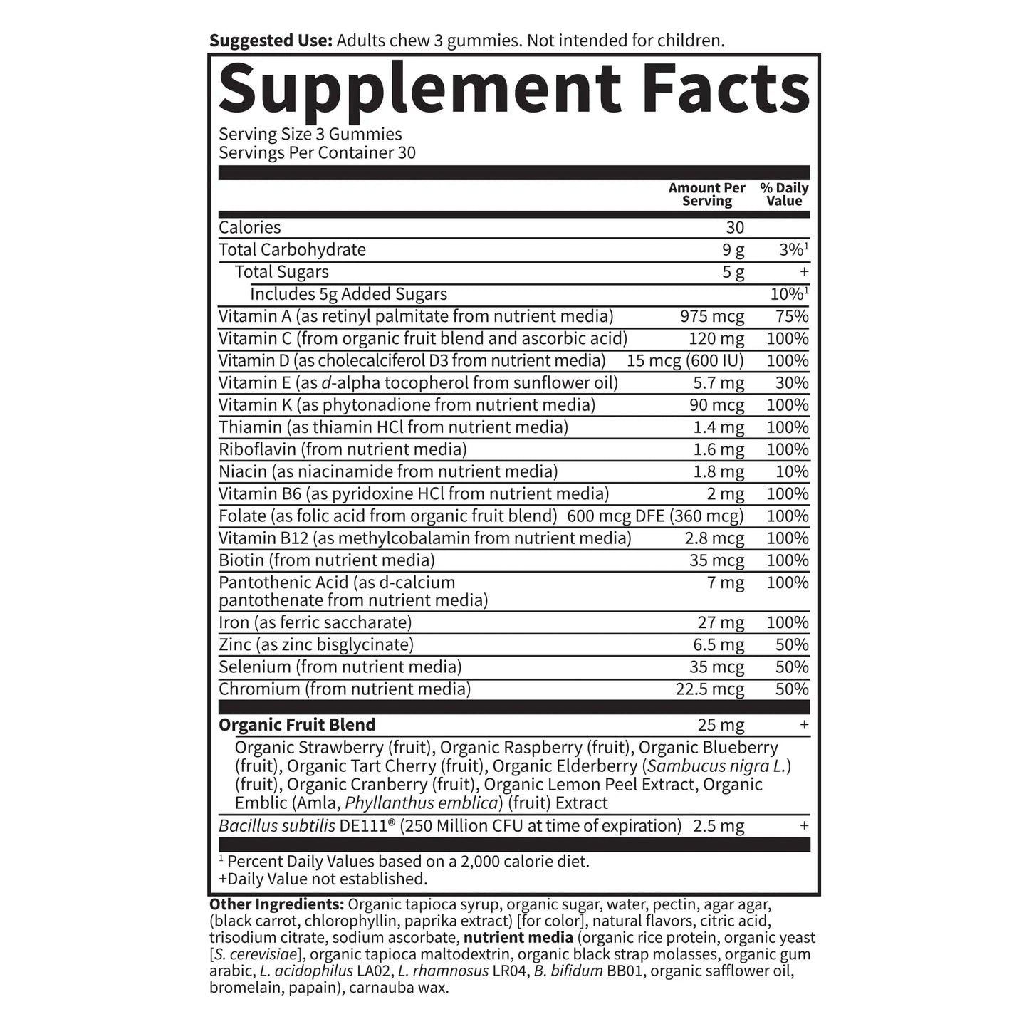 Essential Prenatal Gummy Vitamins for Women with Iron: Folate, Biotin, D3 & B12 + Probiotics for Digestion, Vitamin Code Multivitamin - dailyvitalstore