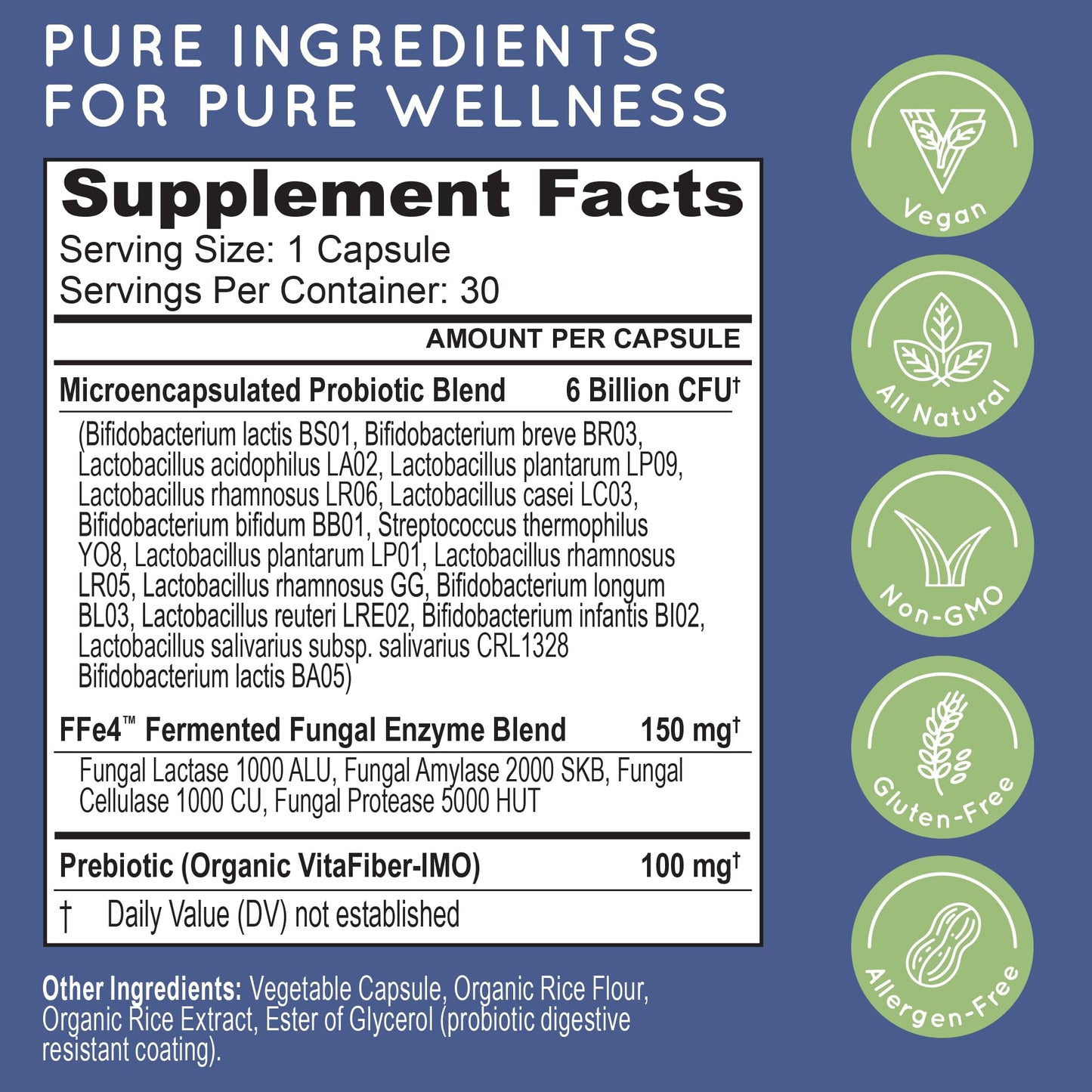Essential Source TriActive Biotics Daily Care – Probiotics for Women and Men, 6 Billion CFU with Prebiotic Blend – Daily Digestive and Immune Support Gut Health Supplement – 30 Capsules - dailyvitalstore