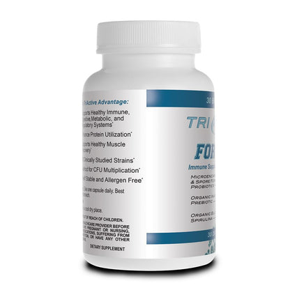 Essential Source TriActive Biotics for Men - Probiotic Capsules, 30 Billion CFU with Prebiotics & Blue Spirulina, Shelf Stable, Allergen Free, Digestive & Immune Support, 30 Count - dailyvitalstore
