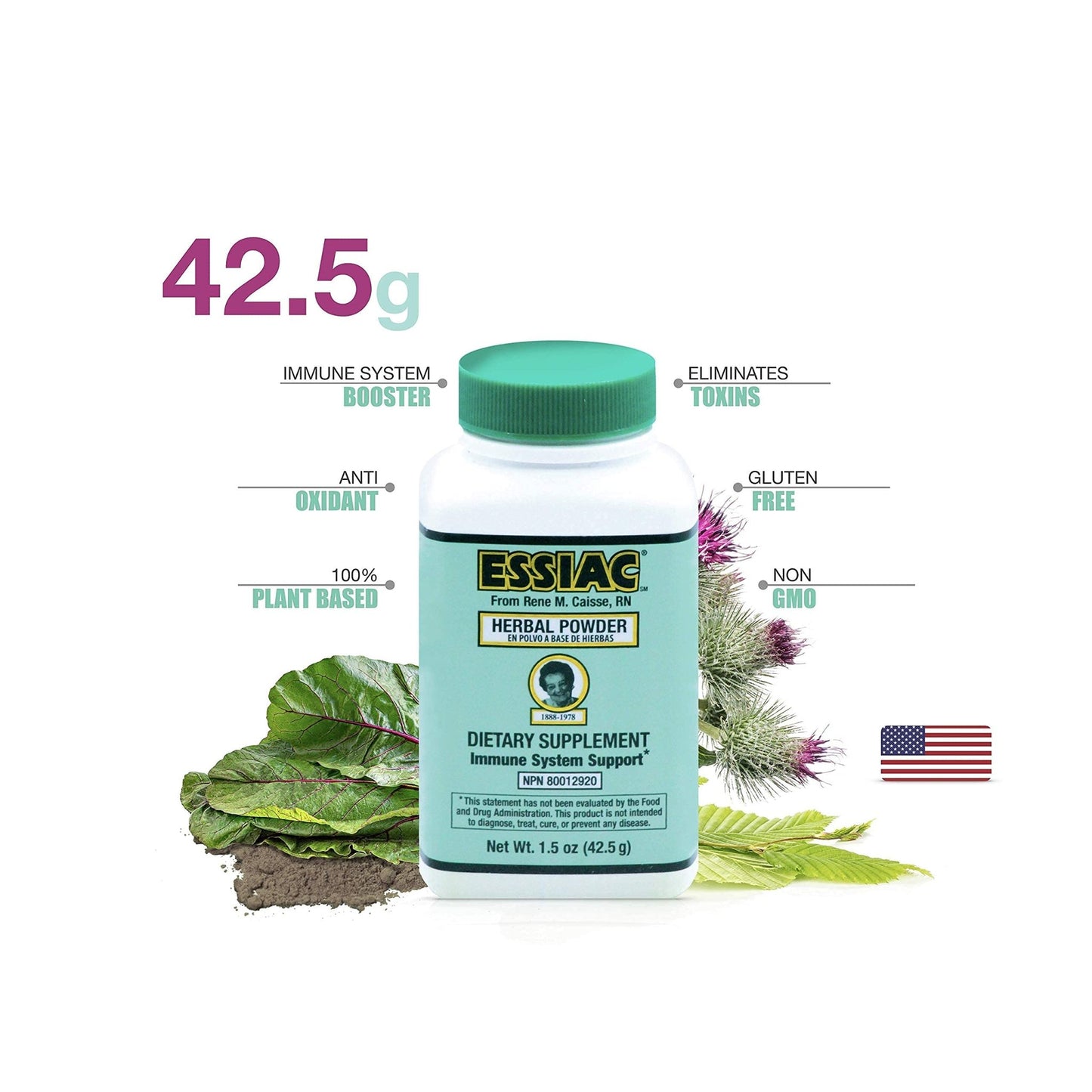Essiac All-Natural Tea Powder & Organic Wild-Crafted Daily Drops | Detoxify Liver, Blood & Lymph Node - dailyvitalstore