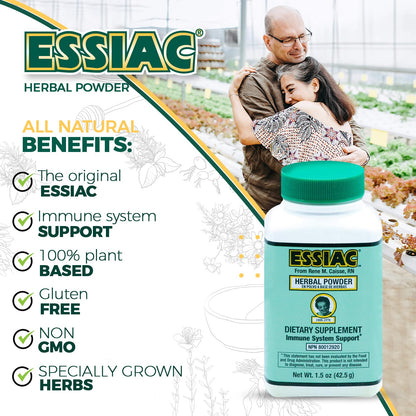 Essiac PowderESSIAC Original Herbal Tea Powder – 1.5 oz Bottle | Powerful Antioxidant Blend to Help Promote Overall Health & Well-Being | Original Formula from 1922 (1) - dailyvitalstore