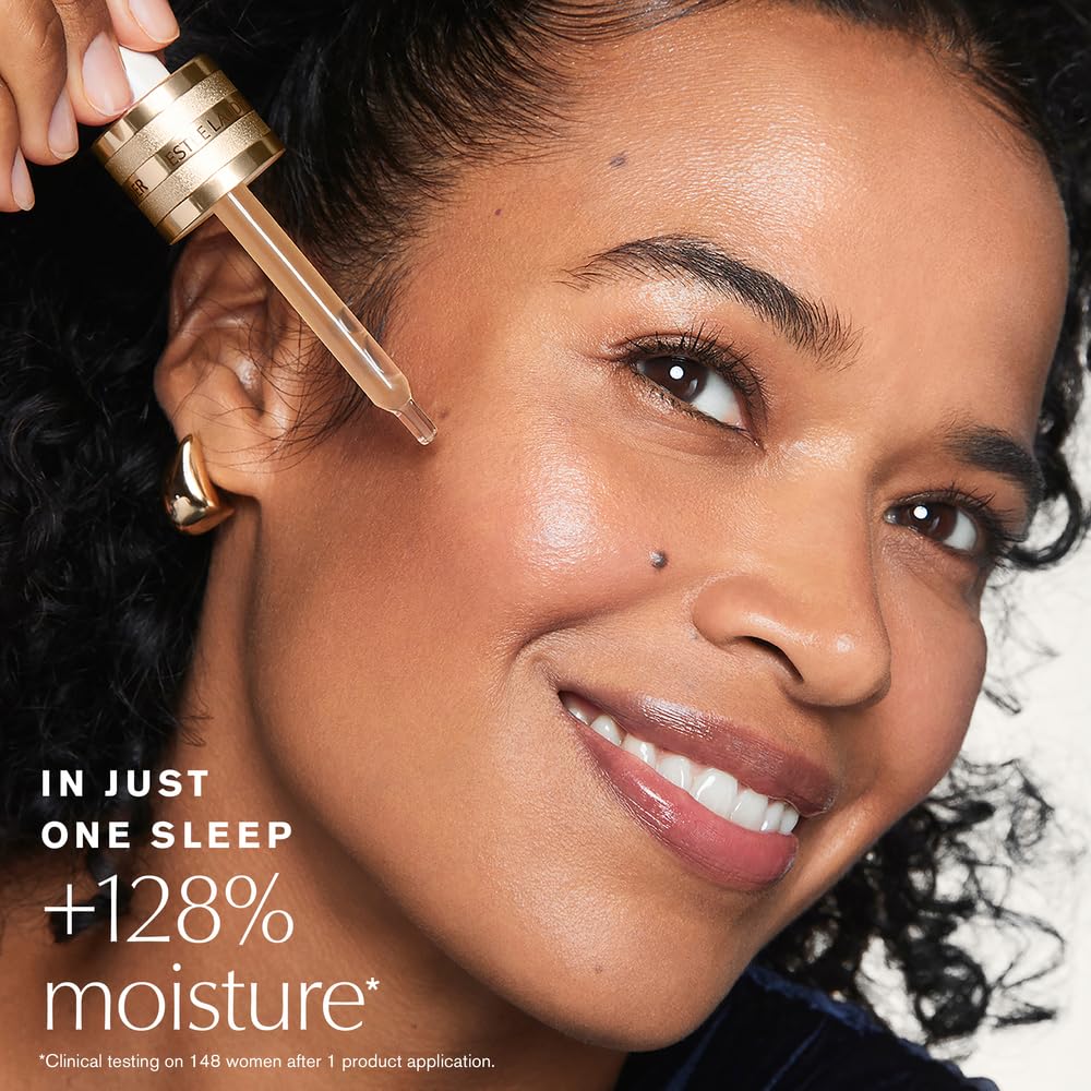 Estée Lauder Advanced Night Repair Face Serum Synchronized Multi-Recovery Complex with Hyaluronic Acid & Peptides| Anti Aging & Hydrating, 1 Fl Oz - dailyvitalstore