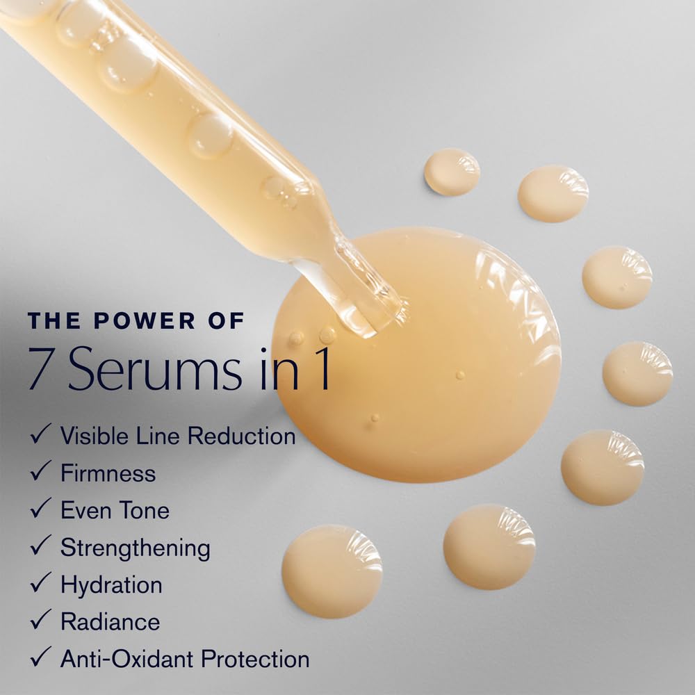 Estée Lauder Advanced Night Repair Face Serum Synchronized Multi-Recovery Complex with Hyaluronic Acid & Peptides| Anti Aging & Hydrating, 1 Fl Oz - dailyvitalstore