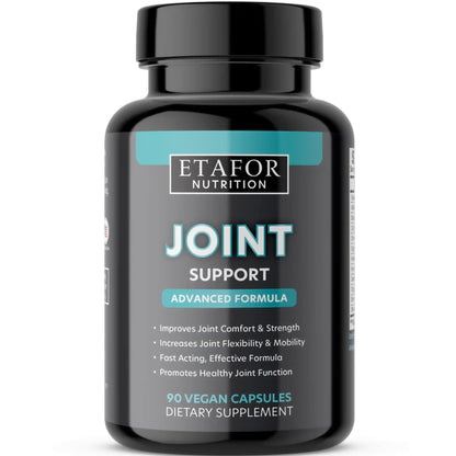 ETAFOR Joint Support Supplement - Joint Health Supplement with Glucosamine, Boswellia Serrata, Turmeric and Black Pepper Extract - dailyvitalstore