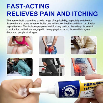 ETIFIKON Hemorrhoid & Fissure Ointment with 4% Lidocaine & Phenylephrine HCI – 42.5g Comforting Care Cream for Internal & External Areas – Helps Soothe Irritation & Support Daily Comfort (1 Pack) - dailyvitalstore