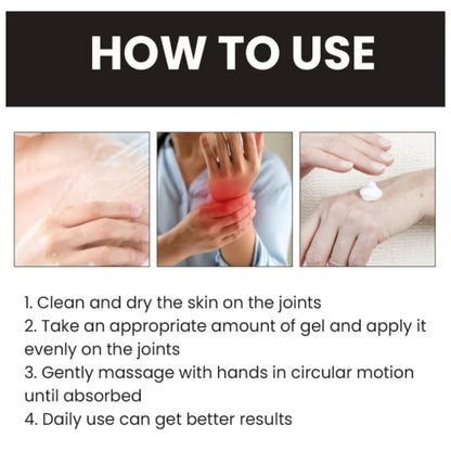 ETKOVNJ 6 Packs Bee Venom Cream, Bee Venom Bone Gel Joint Gel for Neck, Waist, Back of Hands, Feet and Legs - dailyvitalstore