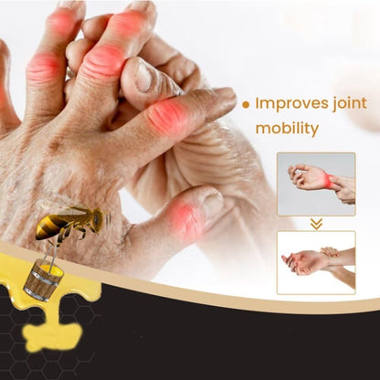 ETKOVNJ 6 Packs Bee Venom Cream, Bee Venom Bone Gel Joint Gel for Neck, Waist, Back of Hands, Feet and Legs - dailyvitalstore