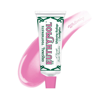 EUTHYMOL Whitening Toothpaste (3.7fl oz) - Stain Removal in 2 Weeks, Long-Lasting Freshness for Sensitive Gum & Teeth. Bad Breath - dailyvitalstore
