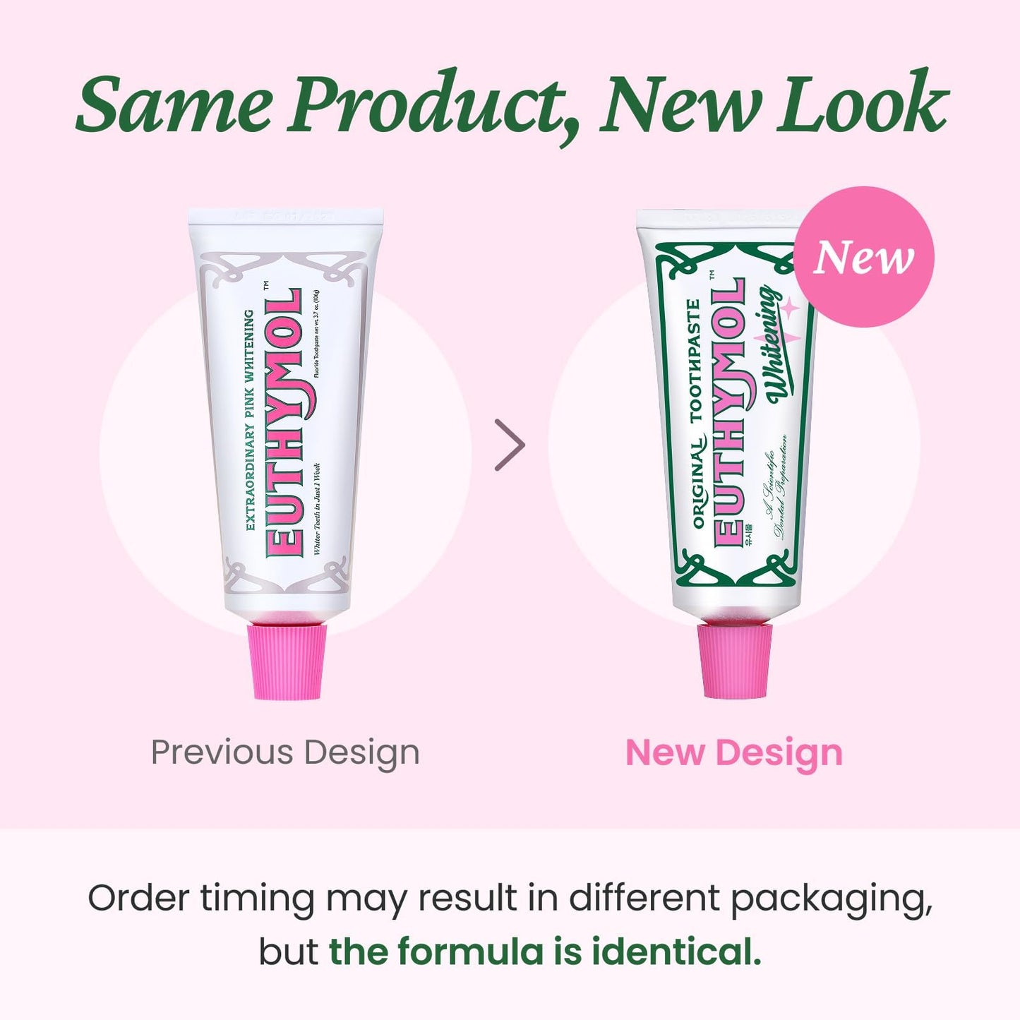 EUTHYMOL Whitening Toothpaste (3.7fl oz) - Stain Removal in 2 Weeks, Long-Lasting Freshness for Sensitive Gum & Teeth. Bad Breath - dailyvitalstore