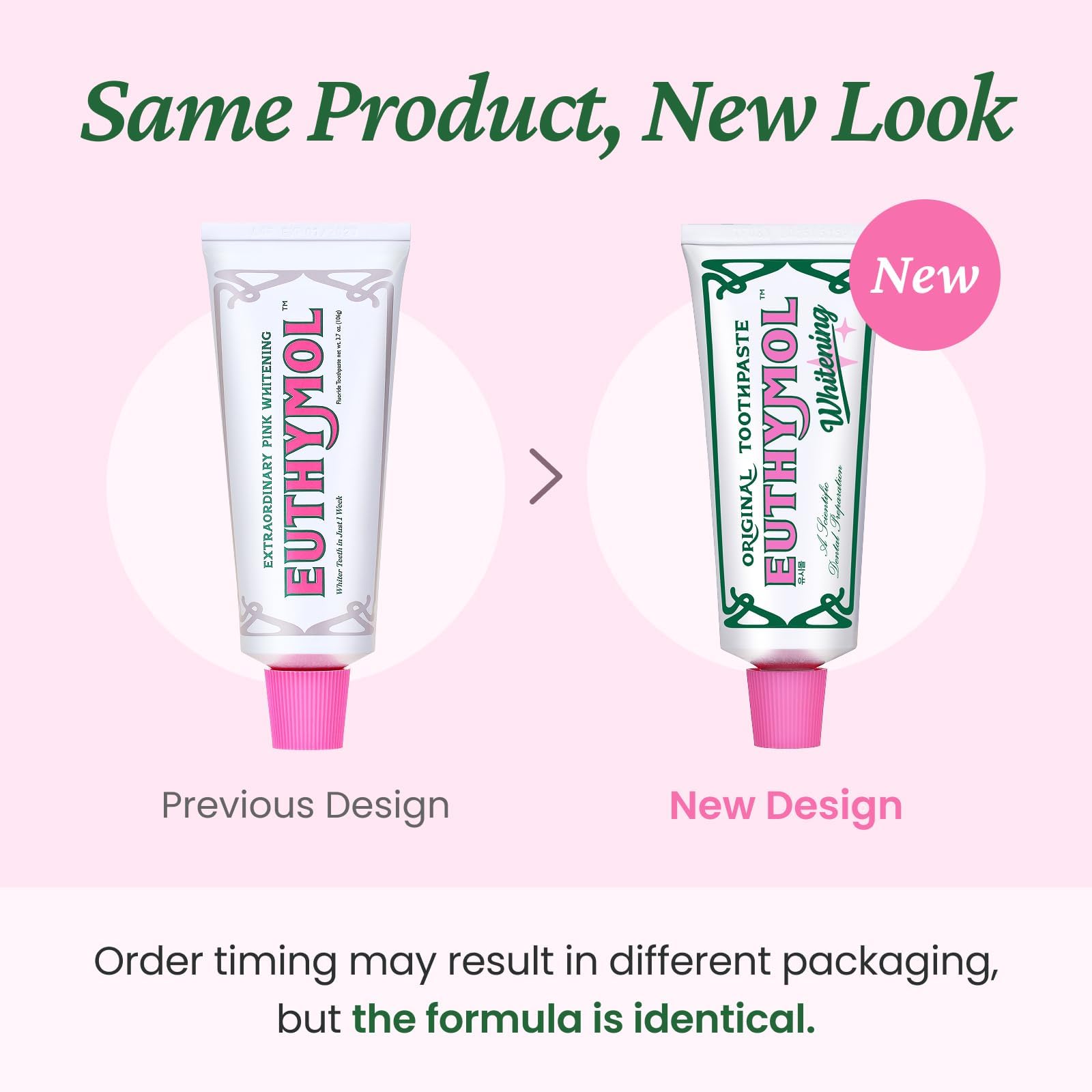 EUTHYMOL Whitening Toothpaste (3.7fl oz) - Stain Removal in 2 Weeks, Long-Lasting Freshness for Sensitive Gum & Teeth. Bad Breath - dailyvitalstore