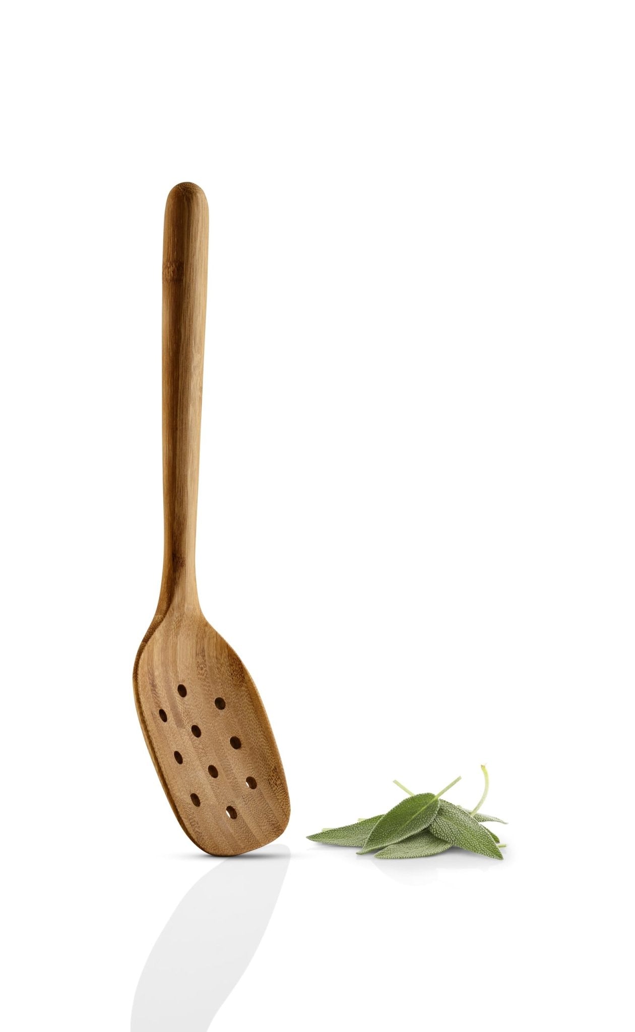 EVA SOLO | Nordic Kitchen Perforated Ladle Bamboo | Ideal for Straining and Serving Pasta and Vegetables | Natural & Eco-friendly Alternative to Plastic | Bamboo - dailyvitalstore