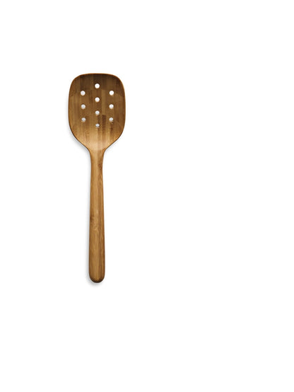 EVA SOLO | Nordic Kitchen Perforated Ladle Bamboo | Ideal for Straining and Serving Pasta and Vegetables | Natural & Eco-friendly Alternative to Plastic | Bamboo - dailyvitalstore