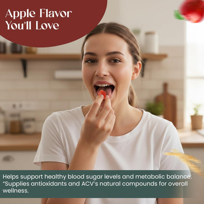 Everé ACV Glow Gummies – Apple Cider Vinegar with B12, B6, Iodine, Folate, Beetroot & Pomegranate – Daily Wellness Support for Energy & Balance - dailyvitalstore