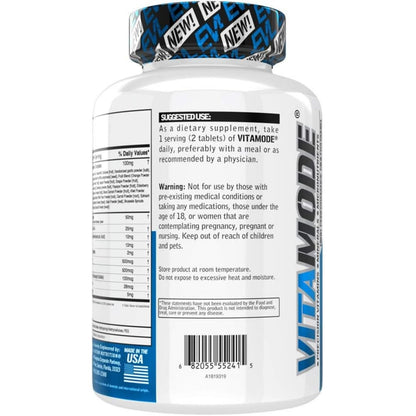 EVL Advanced Daily Multivitamin - Men's Multivitamin with Essential Minerals Phytonutrient Complex and VitaMode Active Mens Vitamins for Energy - dailyvitalstore