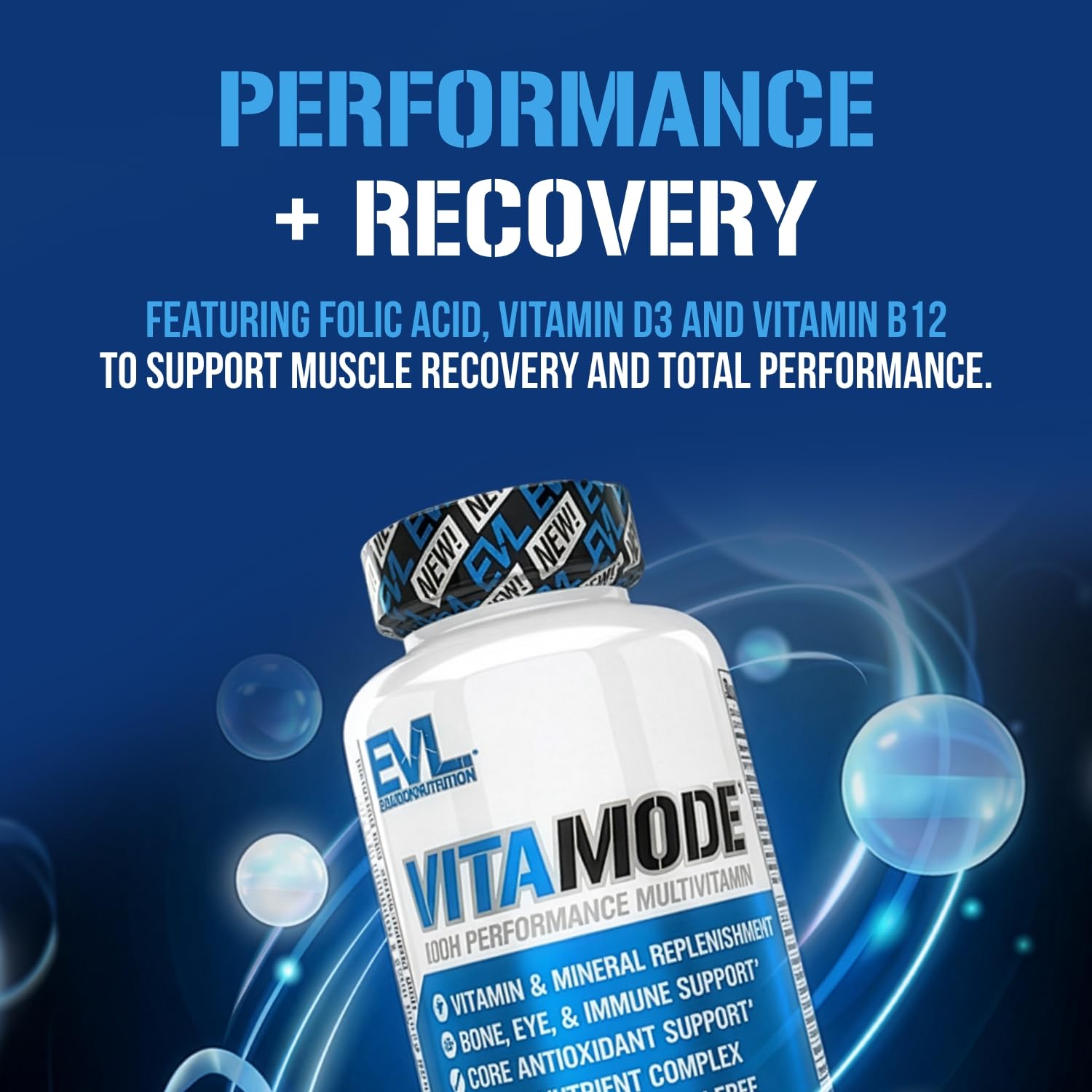 EVL Advanced Daily Multivitamin - Men's Multivitamin with Essential Minerals Phytonutrient Complex and VitaMode Active Mens Vitamins for Energy - dailyvitalstore