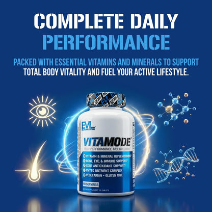 EVL Advanced Daily Multivitamin - Men's Multivitamin with Essential Minerals Phytonutrient Complex and VitaMode Active Mens Vitamins for Energy - dailyvitalstore