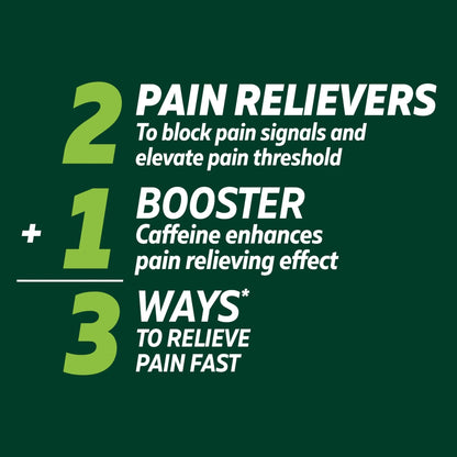 Excedrin Extra Strength Caplets for Headache Pain Relief, Acetaminophen 250mg, Aspirin 250mg, Caffeine 65mg, Pain Reliever, 24 count - dailyvitalstore