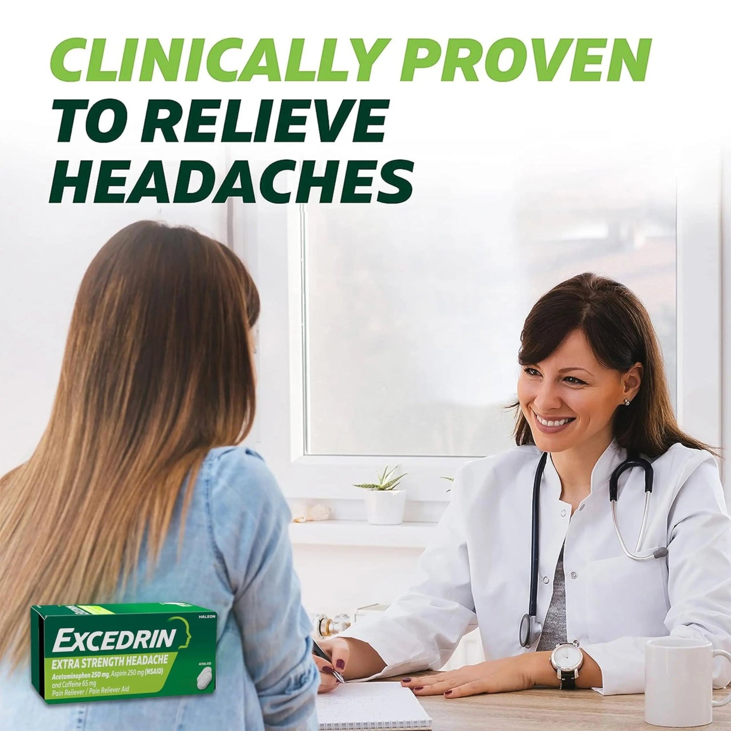 Excedrin Extra Strength Pain Relief Caplets – Headache Relief – 100 Count - dailyvitalstore