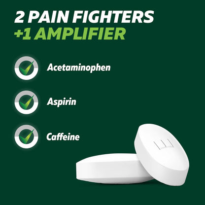 Excedrin Extra Strength Pain Relief Caplets – Headache Relief – 100 Count - dailyvitalstore