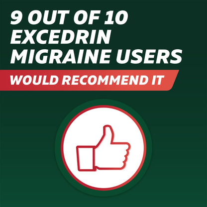 Excedrin Migraine Relief Caplets to Alleviate Migraine Symptoms - 200 Count - dailyvitalstore