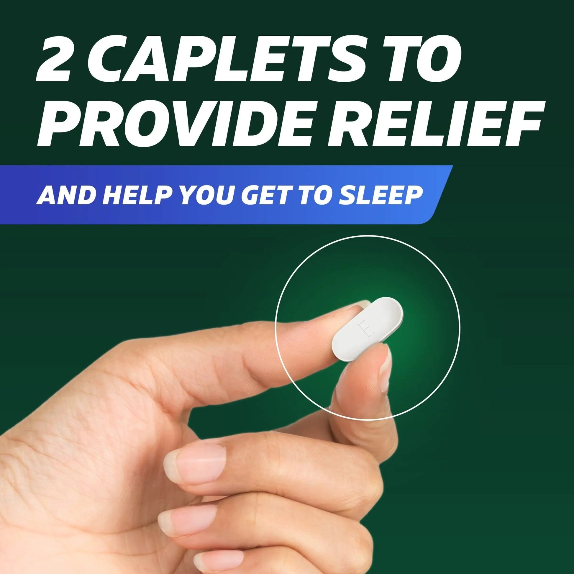 Excedrin PM for Headache Relief, Acetaminophen 250mg, Aspirin 250mg, Diphenhydramine Citrate 38mg, Pain Reliever, Nighttime Sleep-Aid, 100 Count - dailyvitalstore
