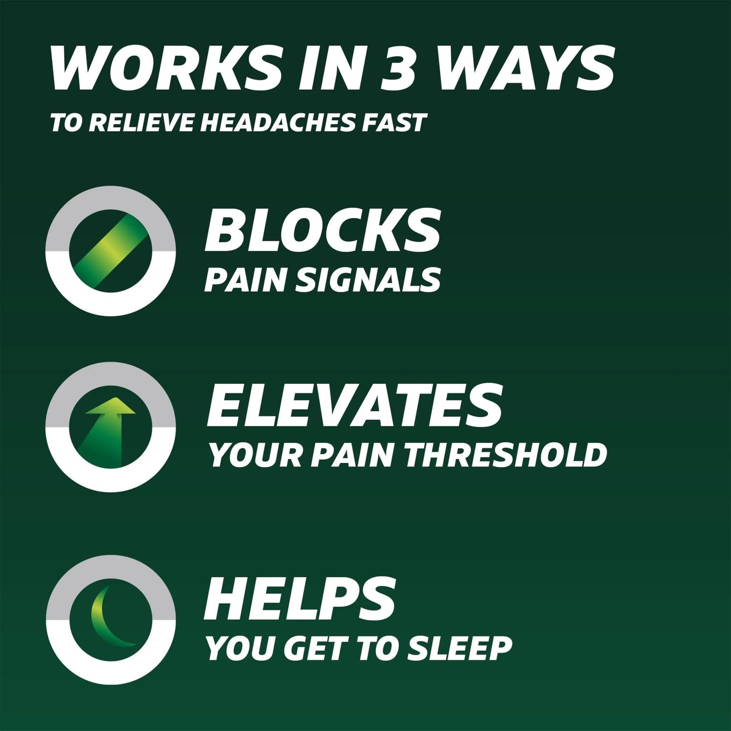 Excedrin PM for Headache Relief, Acetaminophen 250mg, Aspirin 250mg, Diphenhydramine Citrate 38mg, Pain Reliever, Nighttime Sleep-Aid, 100 Count - dailyvitalstore