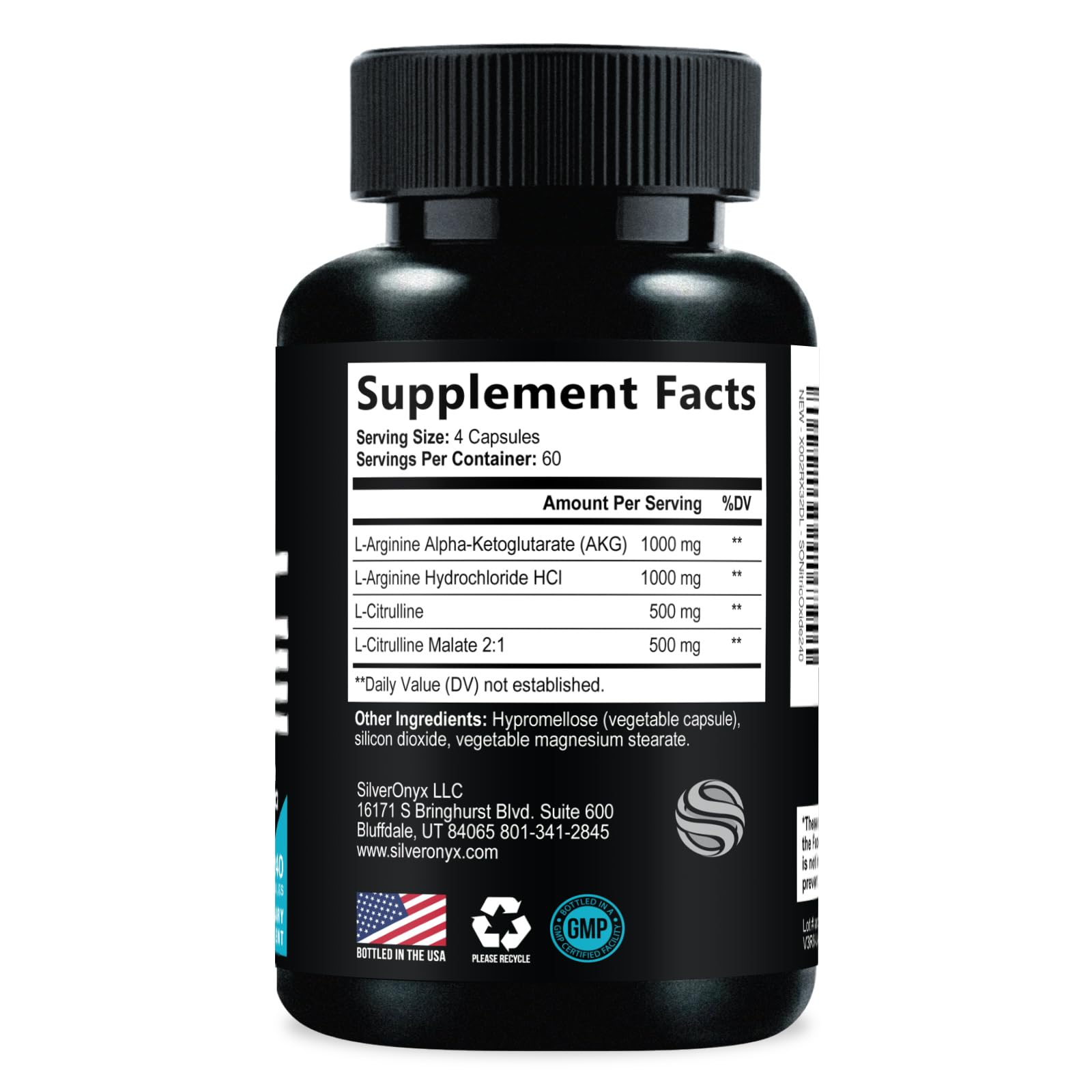 Extra Strength Nitric Oxide Booster - 3X Strength L-Arginine AKG & Citrulline Malate - Men & Women Premium Pre Workout Nitric Booster - Natural Energy & Muscle Support - dailyvitalstore