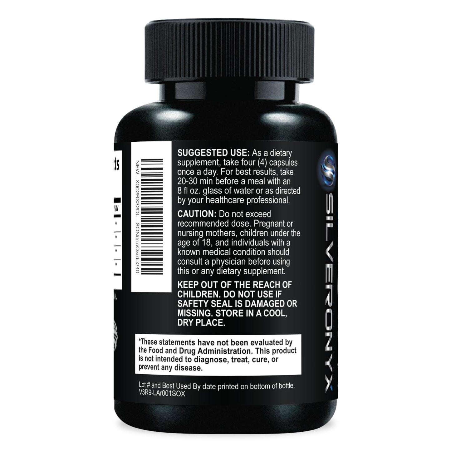 Extra Strength Nitric Oxide Booster - 3X Strength L-Arginine AKG & Citrulline Malate - Men & Women Premium Pre Workout Nitric Booster - Natural Energy & Muscle Support - dailyvitalstore