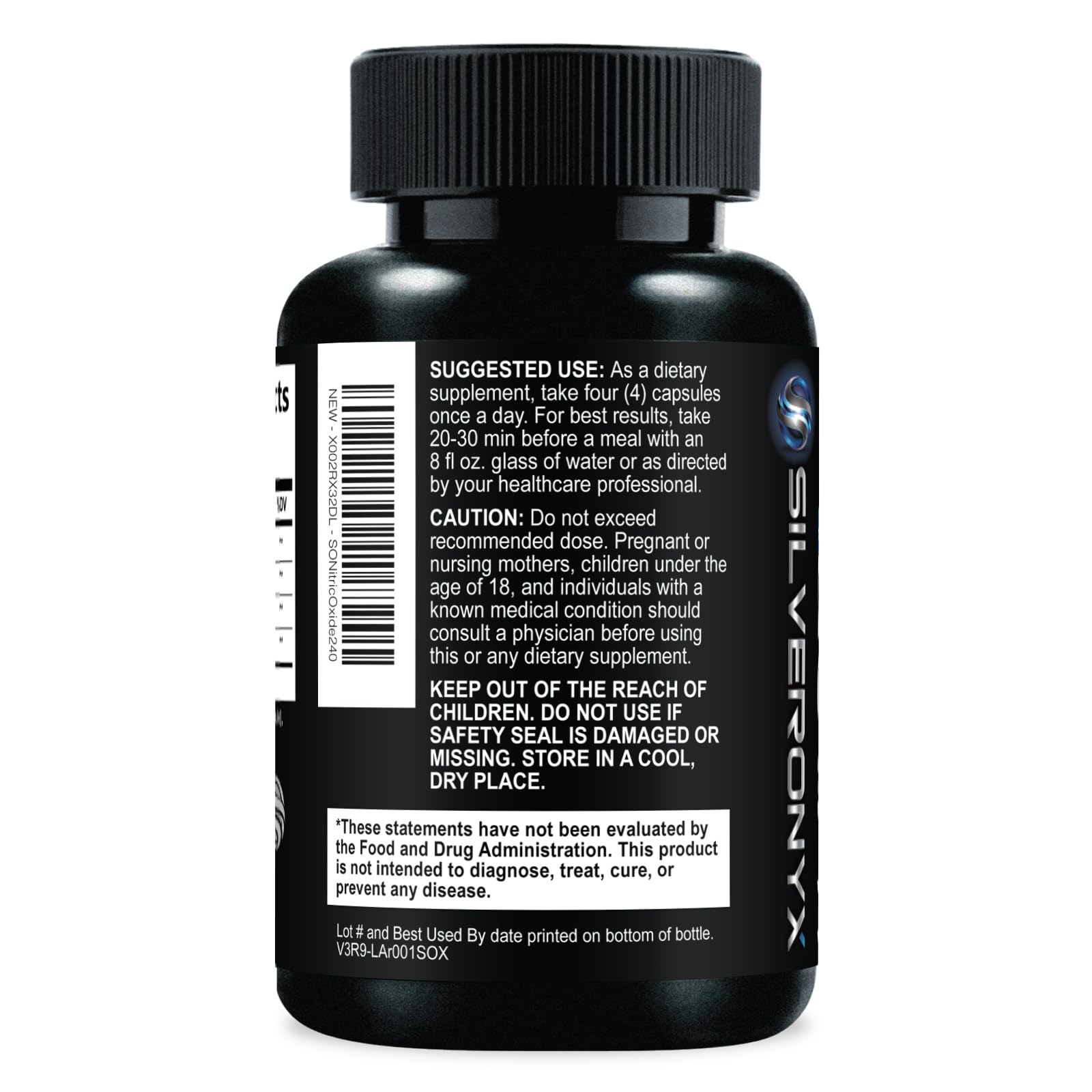 Extra Strength Nitric Oxide Booster - 3X Strength L-Arginine AKG & Citrulline Malate - Men & Women Premium Pre Workout Nitric Booster - Natural Energy & Muscle Support - dailyvitalstore