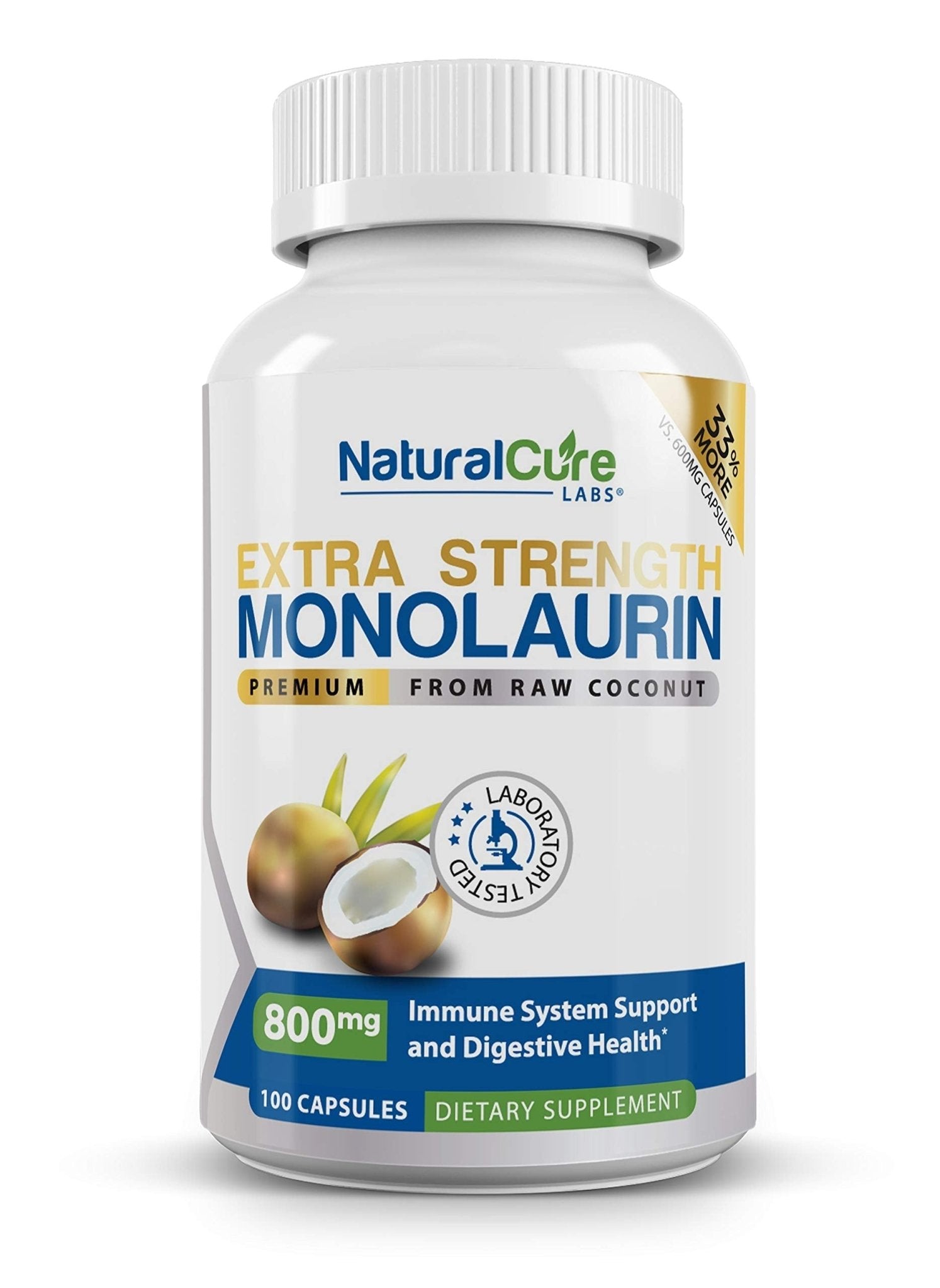 Extra Strength Stack: Monolaurin 800mg + Clean L-Lysine 600mg + Andrographis, Advanced Immune Support Routine Bundle - dailyvitalstore